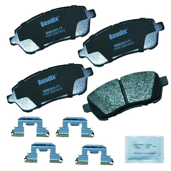 Disc Brake Pad Set Fits select: 2012-2013 FORD FIESTA, 2014-2019 FORD FIESTA SE