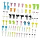 thumbnail image 2 of 68Pcs Food Fruit Picks Forks Assorted Kids Food Picks for Cakes Salads Party, 2 of 8