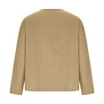 thumbnail image 5 of Men Long Sleeve Pullover Shirts Lightweight Mens Sweatshirt Solid Color Long Sleeve T Shirt Black Sweatshirt Men Xl Oversized Sweatshirt Men Graphic, 5 of 6