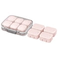 thumbnail image 2 of Ovzne Terrace Storage Box Storage Basket Large Capacity Sub-Packed Mini Box Portable Small Outdoor Portable Sealed Large Capacity 7-Day Mini Box Tablet Storage Box Iron Storage Box On Clearance, 2 of 4