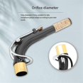 thumbnail image 2 of Sax Bend Neck Accessory for Alto Saxophone Metal Cork with Black Nickel Plated Finish Replacement Part,Silver, 2 of 5