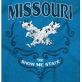 thumbnail image 2 of Cute Missouri Show Me State Eagle Women's Graphic T Shirt Tees Brisco Brands 2X, 2 of 6