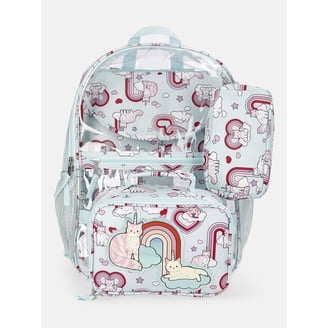 Wonder Nation Childrens Backpack Set - Rainbow Purple - Walmart.com