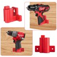 thumbnail image 3 of QIPUNEKY 6Pcs M12 Tool Holder Mount, Dirll Holder Wall Mount for Milwaukee M12 Drill, DIY M12 Tool Holder and Tool Storage, 3 of 6