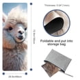 thumbnail image 4 of Alpaca Yoga Blanket with Storage Bag, 72.8"x26.8" - Suitable for Yoga, Pilates, Fitness - Hot Yoga Towel and Yoga Towels Included, 4 of 6