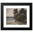 thumbnail image 2 of Joseph Wopfner 18x15 Black Modern Framed Museum Art Print Titled - At the Chiemsee, 2 of 5