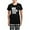 With Checker Pant, variant on - Best Sister Ever Pajamas - Women's Short Sleeve Print T-Shirt and Pants Dark Cotton Pajama Set