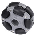 thumbnail image 1 of Pieza del vehículo del del de Omni para la automatización robótica de bricolaje, ruedas de goma del coche RC 58 mm, 360 degree Yotijar  Ruedas Omni de 58 mm, 1 of 9