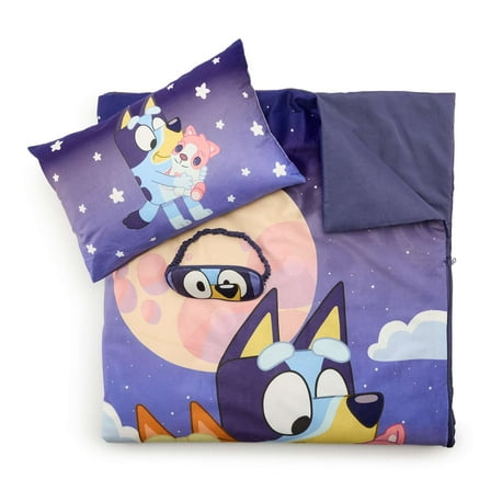 Bluey Jumping in the Clouds 3-Piece Kids Slumber Set