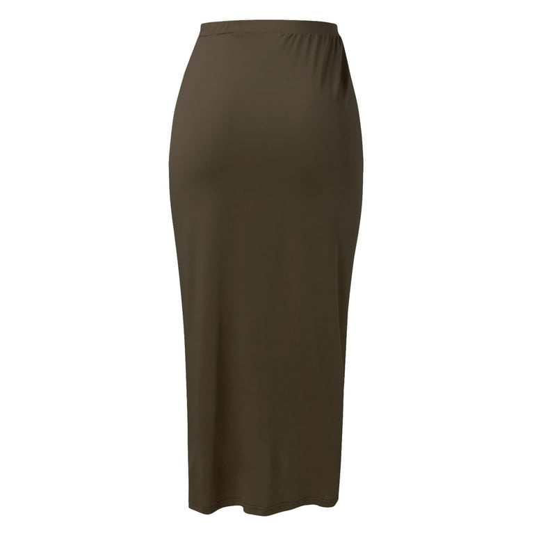 Khaki pencil skirt 4t cheap