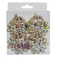 thumbnail image 4 of Decorative Bejeweled Animals Design Napkin Rings - Set of 4 (Diamond Peacock), 4 of 4