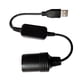 thumbnail image 3 of Adaptador convertidor de coche Puerto USB a enchufe de encendedor de cigarrillos de 12 V Cable de alimentación Hembra oso de fresa Electrónica, 3 of 4