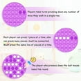 thumbnail image 2 of Yeacher Jouet Sensoriel Pop Bubble Fidget en Silicone Compression Pure, 2 of 6