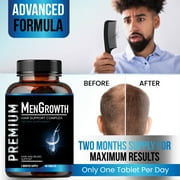Mens Hair Growth-Hair Vitamins For Men. Anti Hair Loss Supplement, Regrow Hair & Beard.