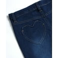 thumbnail image 3 of dELiA*s Girls’ Super Stretch Denim Jegging Jeans with Critter Embroidery (2 Pack), 3 of 6