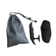 thumbnail image 2 of 2 almohadillas de agarre para levantamiento de pesas, protector de palma ergonómico, antideslizante, con cordón. Negro, 2 of 9