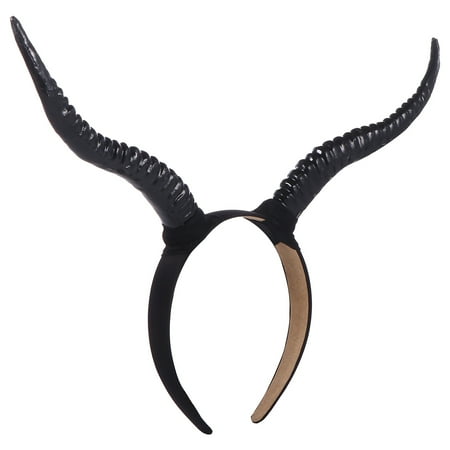 

Hemoton Simulation Antelope Horn Headband Halloween Hair Cosplay Gothic Headpieces