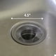 thumbnail image 3 of Colador de malla de cocina Danco, acero inoxidable, 11,5 cm, 3 of 7