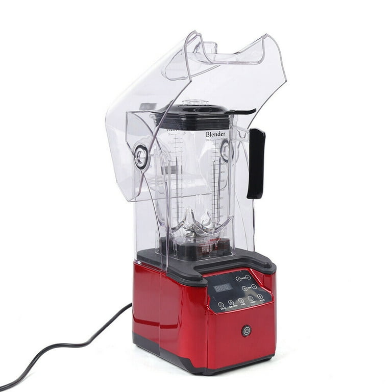 Professional Quiet Blender, Commercial Blender for Shakes and Smoothies  with Quiet Shield Sound Enclosure, Noise Reduction blenders for Kitchen  with