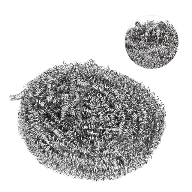 VGEBY Stainless Steel Scrubber Cleaning Ball Scouring Ball For Pot Cleaner Kitchen Cleaning Tool Scrubbers Pan Bowl Cleaner Tool