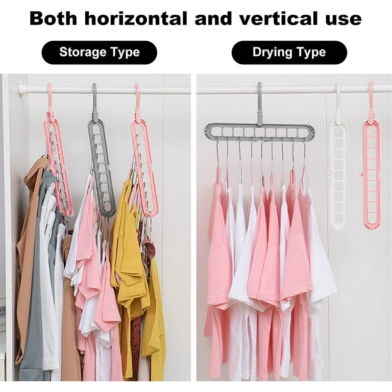 New Hanger Hooks for Closet,Premium Smart Hanger Extender Hooks, Clothes  Hanger Connector Hooks Layered Clothes Hangers to Save Wardrobe  Space,Closet