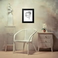 thumbnail image 4 of Schlabach, Sue 12x14 Black Modern Framed Museum Art Print Titled - Ink Women I, 4 of 5