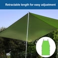 thumbnail image 2 of Toystoory Toldo lateral impermeable para coche, longitud ajustable, tienda a prueba de sol, para acampar al aire libre, viajar, barbacoa, Picnic, carpas Verde, 2 of 6