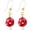 Mushroom, variant on Plastic Earrings for Sensitive Ears Hypoallergenic Hoop Earring Cute Post Studs[s1984]
