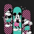 thumbnail image 3 of Disney - Mickey & Friends - Mickey - Retro Checkered Pastel Colors - Toddler And Youth Short Sleeve Graphic T-Shirt, 3 of 5