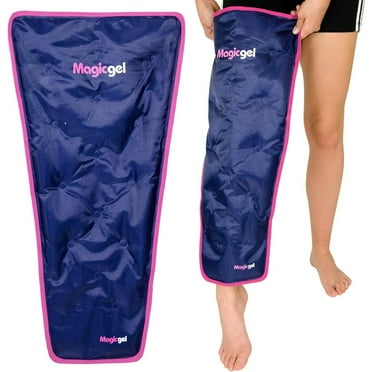 Magic Gel Leg Ice Pack | Reusable Cold Therapy Wrap for Leg Pain Relief, Injuries, Swelling & Arthritis
