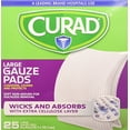 thumbnail image 1 of Curad Pro-Gauze Sterile Pads, 4" x, 4", 25 Count (Packaging May Vary), 1 of 2