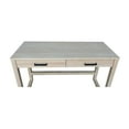 thumbnail image 2 of International Concepts Carson Solid Wood Desk with Two Drawers, 2 of 8