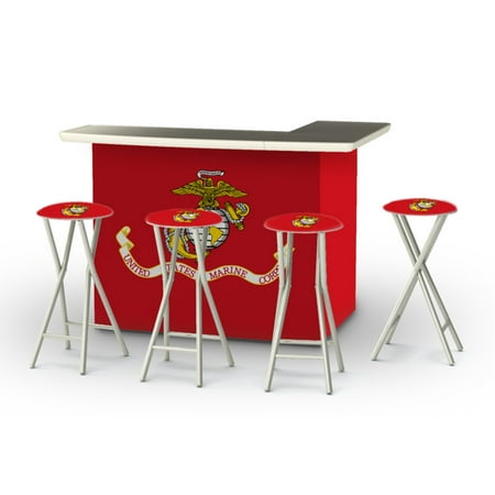 Best of Times U.S. Patio Bar and Tailgating Center with 4 Bar