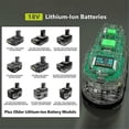 thumbnail image 5 of Fast Charger For Ryobi 18v One+ Battery Charger Lithium Battery 100w Fast Charger Two-way Power Char, 5 of 5