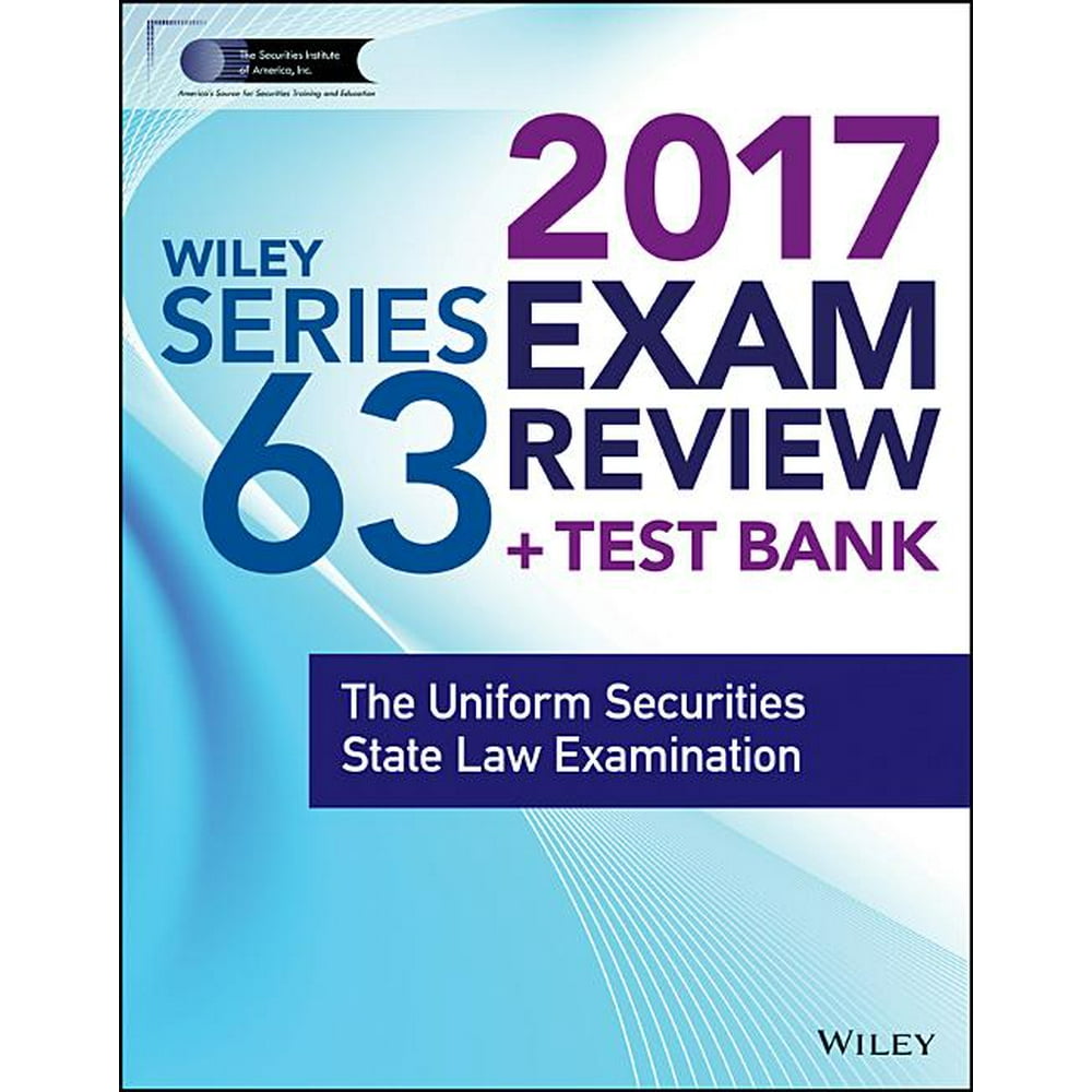 Wiley FINRA Series 63 Exam Review : The Uniform Securities Sns-Brigh10