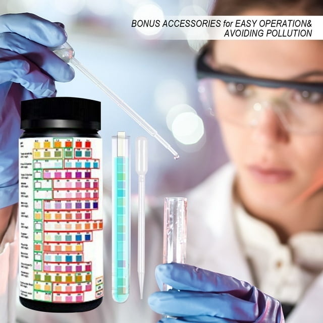 16 in 1 Drinking Water Test Kit, 100 Count Water Testing Kit for