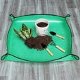 thumbnail image 4 of tasrioml Planting Mat Reusable Potting Pad Prevents Soil Overflow Foldable Waterproof Garden Transplanting Mat for Repotting Plants Home Gardening, 4 of 8