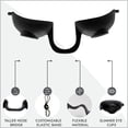 thumbnail image 3 of Gafas de bronceado flexibles Super Sunnies Evo, gafas negras con protección UV para los ojos, compatibles con la FDA, 3 of 7