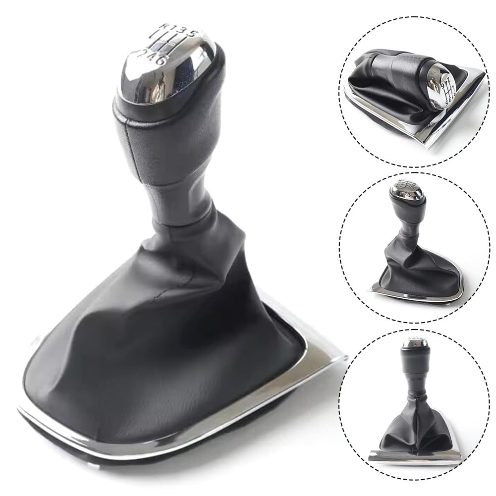 6 Speed For Renault For Clio 4 2012-2019 Manual Shift Knob Head Gear Shift Cover Fangkenuo