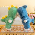 thumbnail image 5 of Sin actividad 25/35 cm creativo Cosplay conjunto oso de peluche lindo animal de peluche conejito tiburón dinosaurio muñeco de peluche juguete suave para niñas, 5 of 5