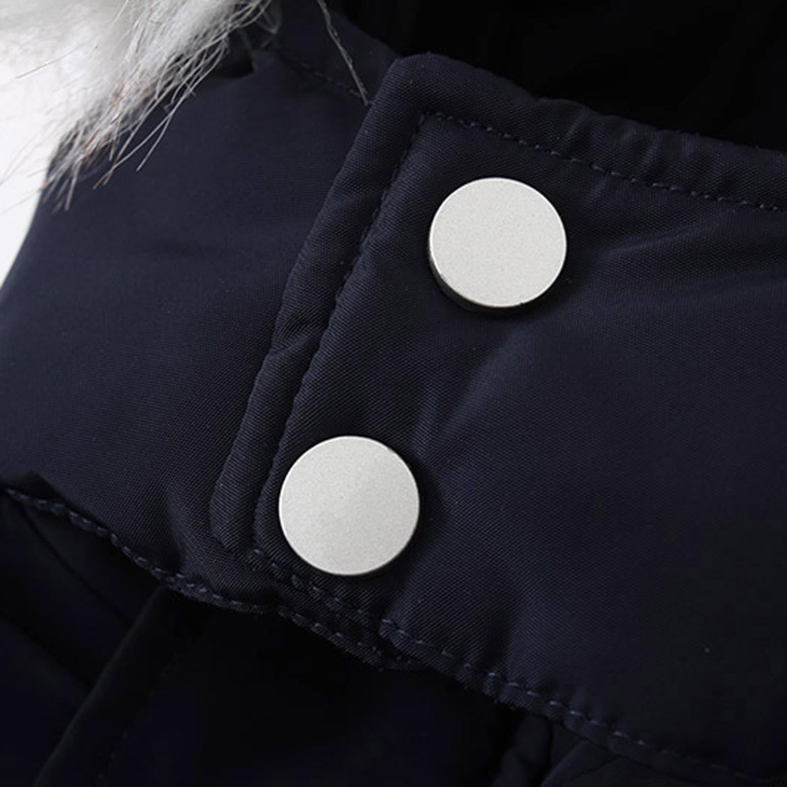 Hicidod Baby Puffer Snowsuit Onesie Thicken Warm Winter Ski Suits Windproof Waterproof Hooded Jumpsuit for Toddler Boys Girls