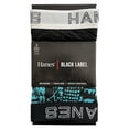 thumbnail image 4 of Hanes Men's Boxer Briefs Black Label, Total Support Pouch, Odor Protection and Moisture-Wicking, 2 Pack, 4 of 5