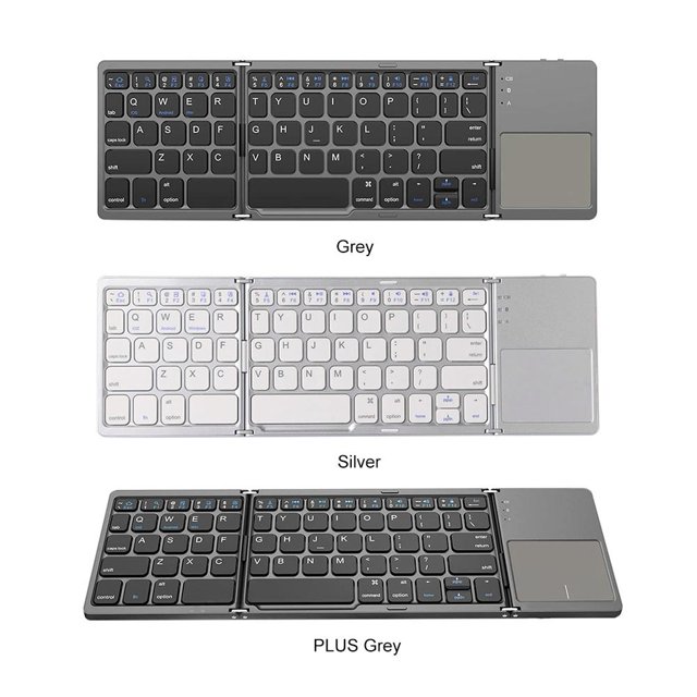 B033 Mini teclado plegable (B033 gris)