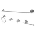 thumbnail image 1 of Concord 5 Piece Bathroom Accessory Set, Polished Chrome, 1 of 1