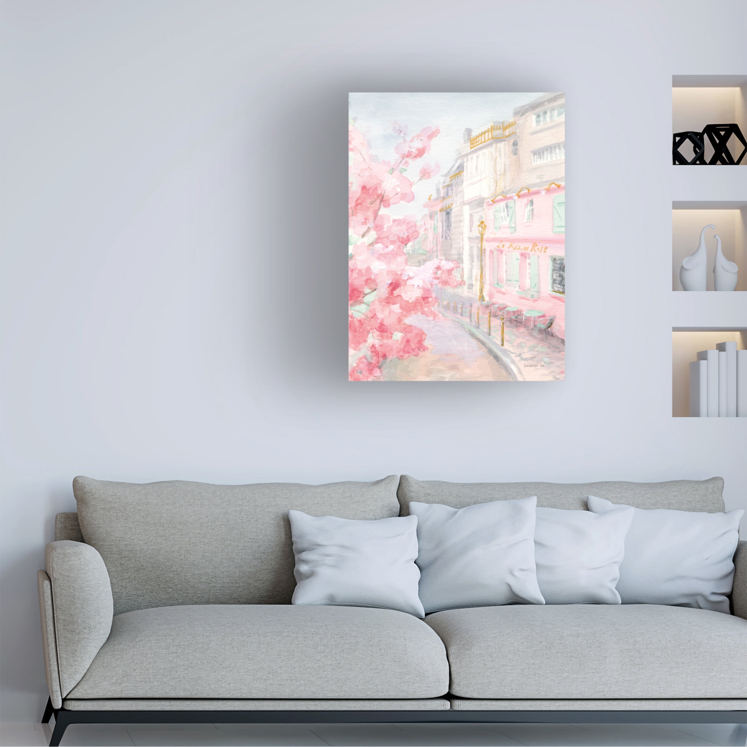 Danhui Nai 'Pastel Paris II' Canvas Art