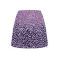 thumbnail image 5 of Garronmavis Women's Tennis Golf Skirt with Pockets Shorts High Waisted Skirt Skorts Casual Mini Skort Animal Print Golf Tennis Skort, Purple Leopard Print, Size XS, 5 of 7