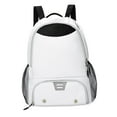 thumbnail image 5 of FVDPWYE Drawstring Basketball Backpack Basketball Carry Bag Organizer Sackpack with Shoe White, 5 of 9