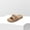 CAMEL-PU, variant on DREAM PAIRS Women's Knotted Slide Sandals – Comfortable Slip-On Summer Flat Sandals