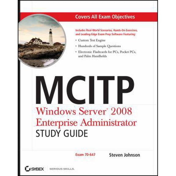 Pre-Owned MCITP: Windows Server 2008 Enterprise Administrator- Study Guide: (Exam 70-647) (Paperback) 0470293160 9780470293164
