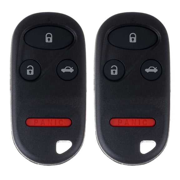 cciyu Remote Key Fob 1999-2003 Fit for Acura TL 3.2L 1998-2002 Fit for Honda Accord 2.3L 4 Buttons KOBUTAH2T,72147S84A03,72147S0KA02